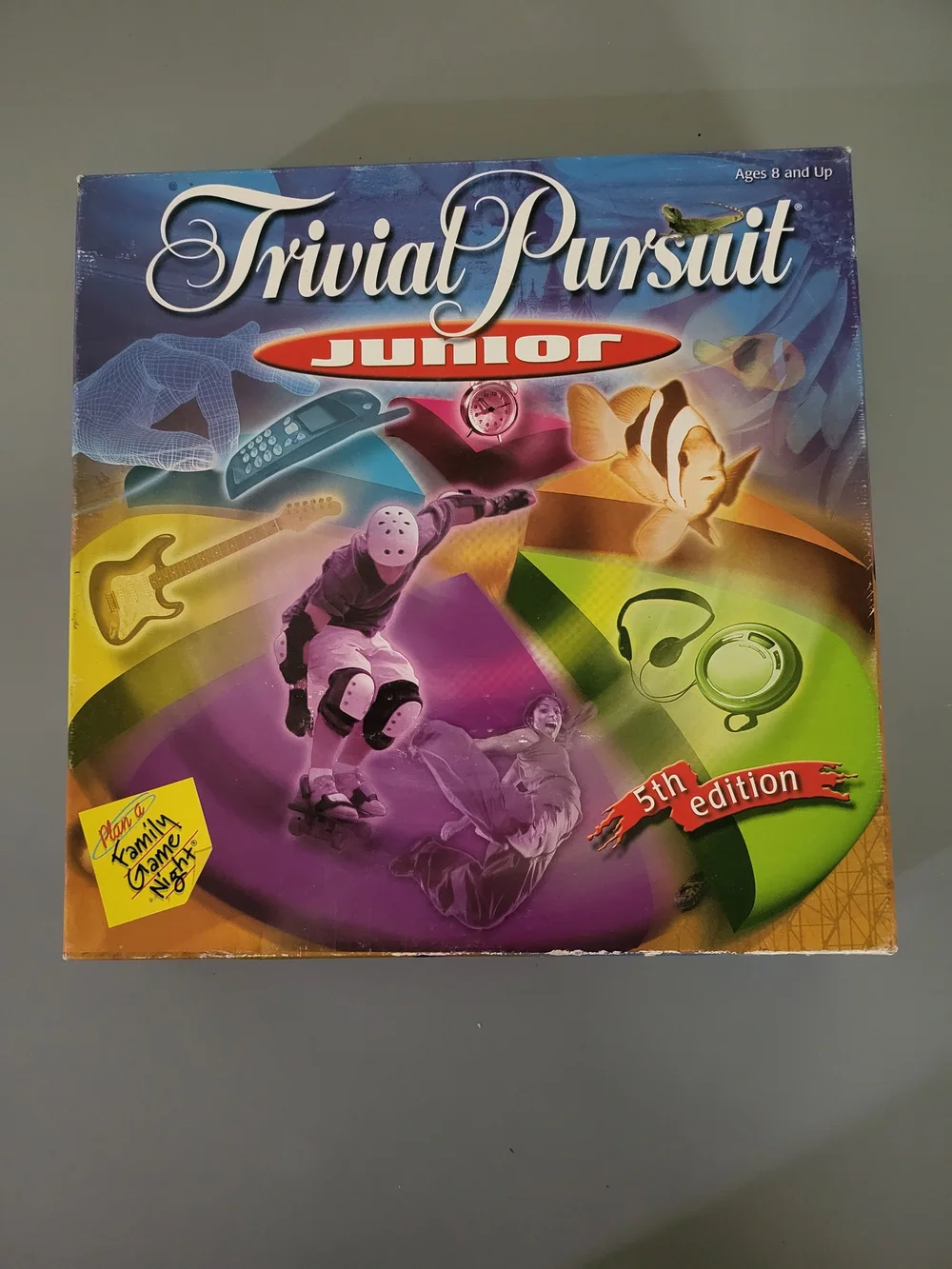 Junior Family Trivia Board Game - Multicolor